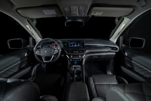 Interior de la Foton Tunland G7