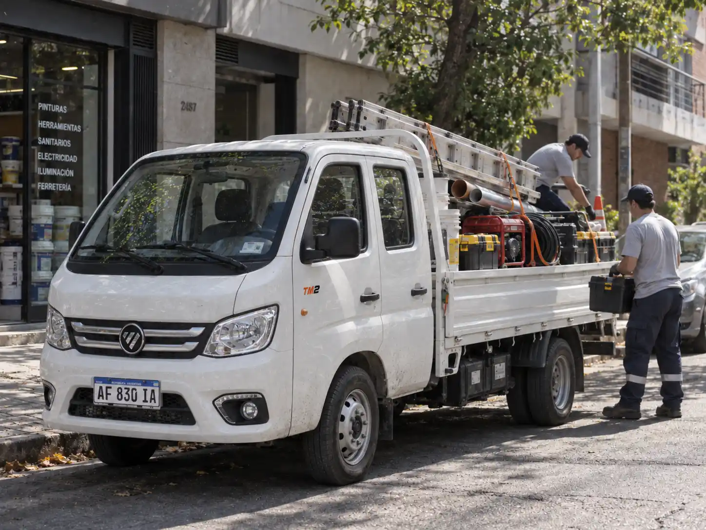 Foton TM1 usado en servicios y mantenimiento